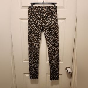 Animal print H&M Skinny Jean
